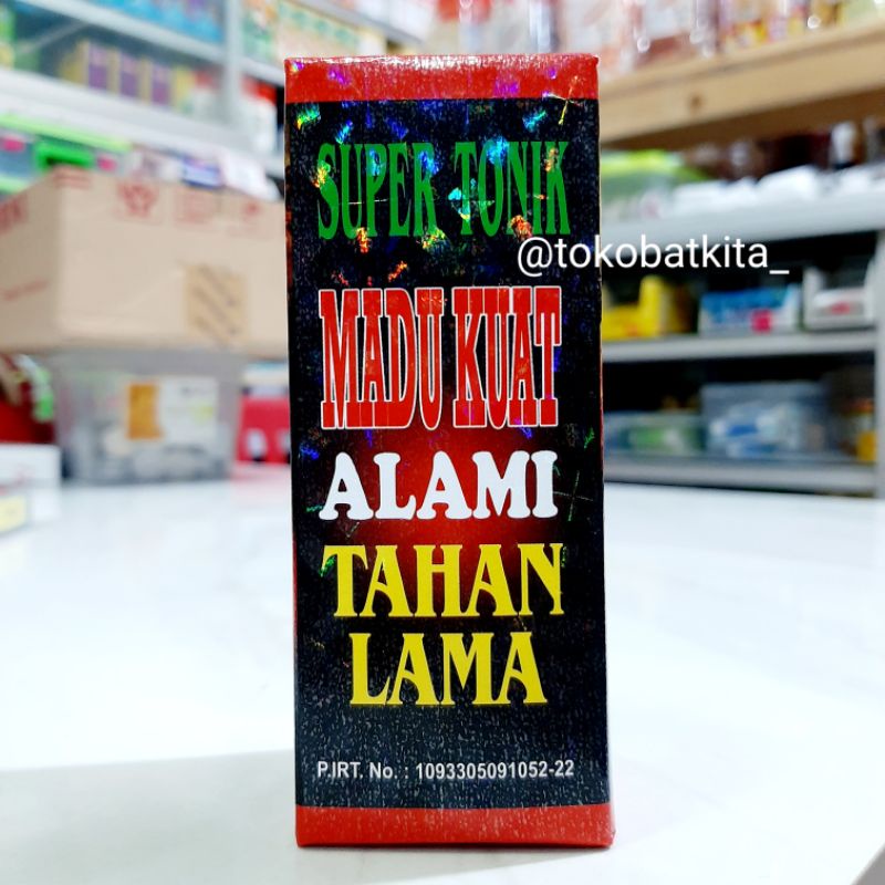 [MADU SUPER 6X] TONIK KUAT TAHAN LAMA / MENINGKATKAN STAMINA  PRIA WANITA 100% HERBAL