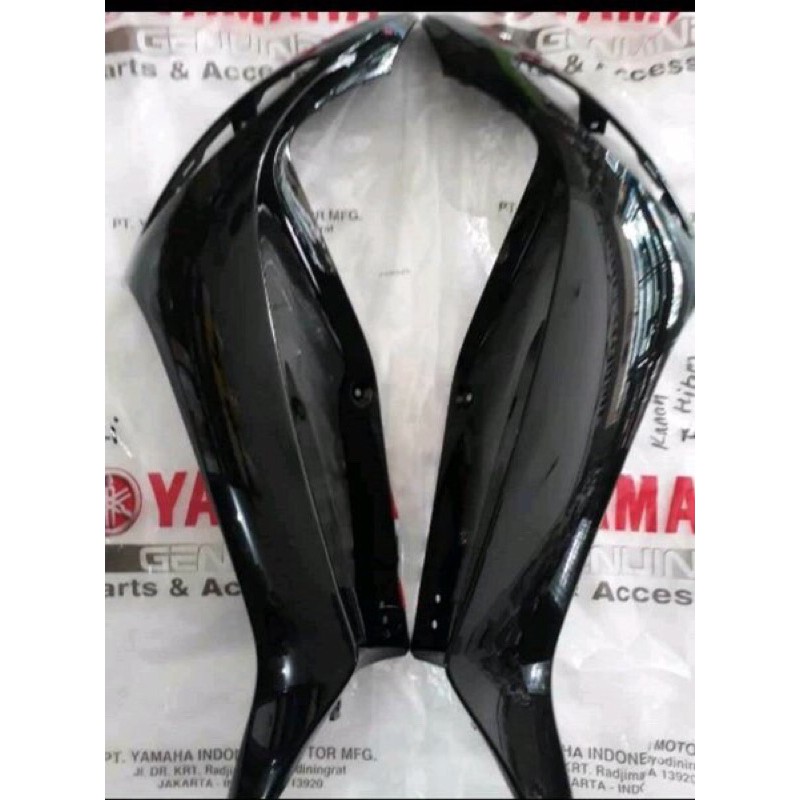 sayap depan fino fi 115 125 hitam sepasang original yamaha
