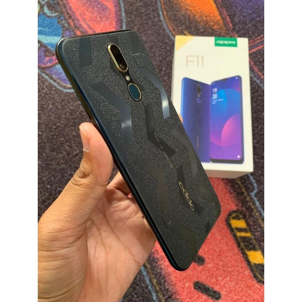 Oppo F11 4/128gb lengkap original second