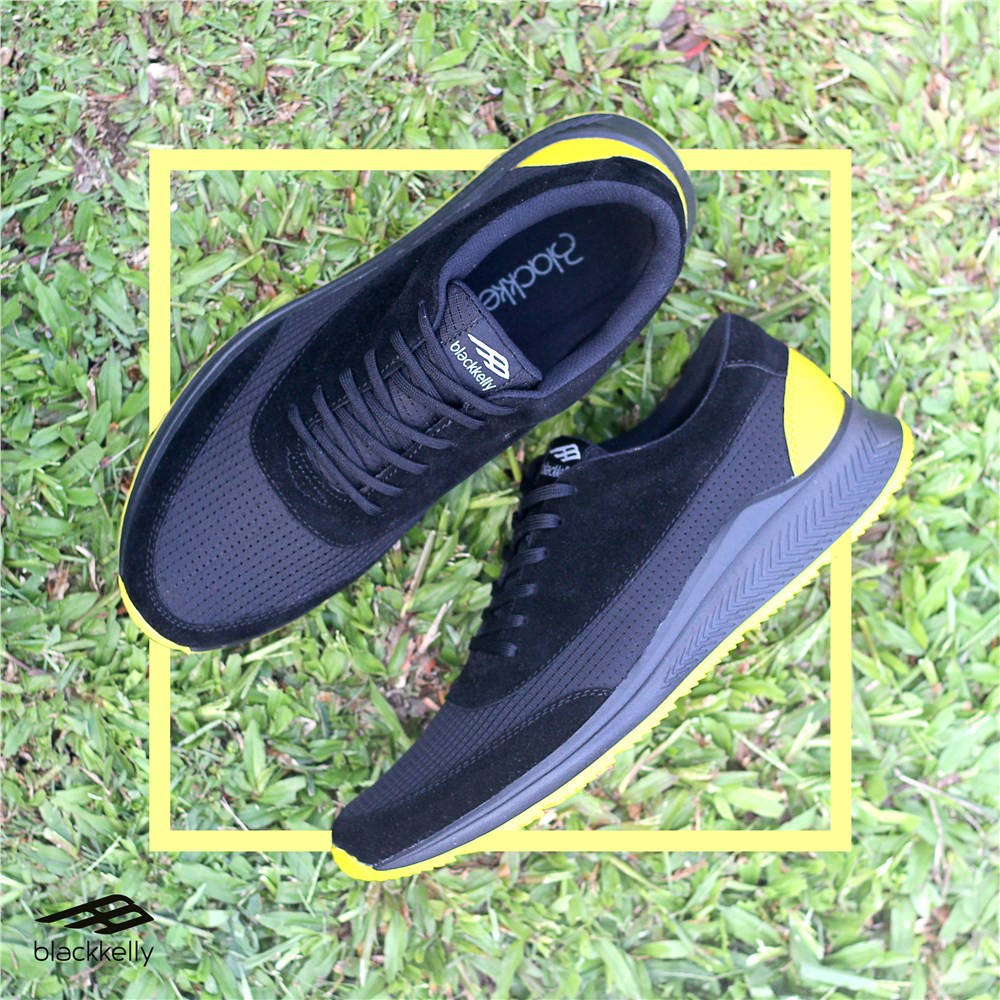 Sepatu Sneakers Casual Pria Original Blackkelly | BKS 361