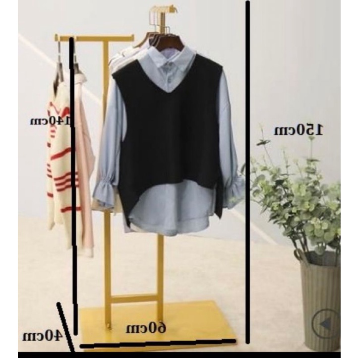 Standing Hanger Besi/ Display Baju/Rak Baju