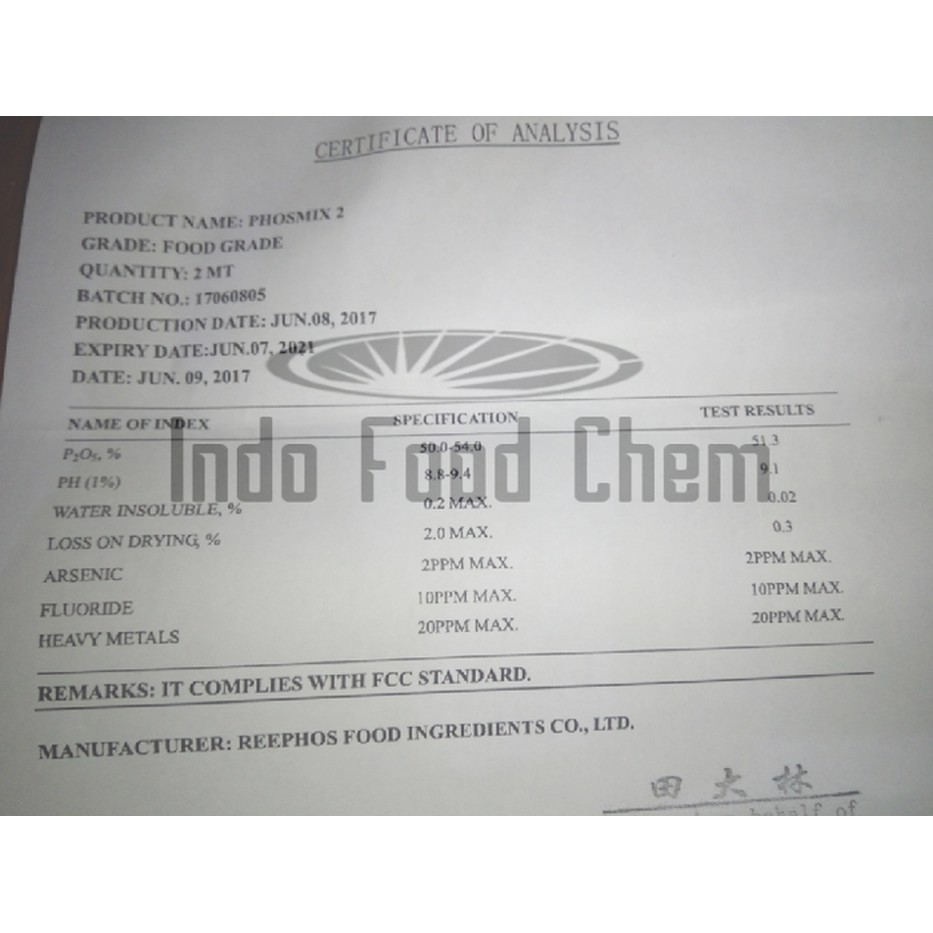 

Jual Phosmix / pengenyal makanan 200gr Indomutu food chem
