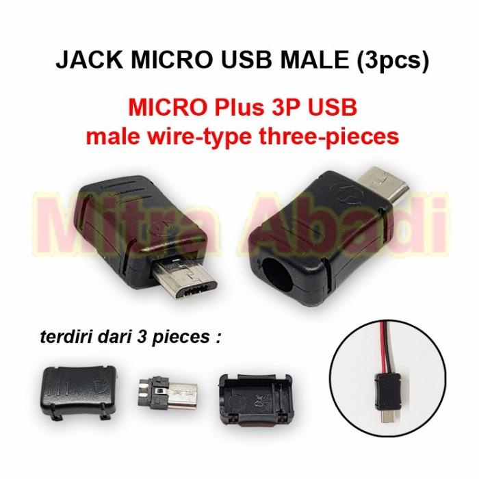 Jack Micro Male USB