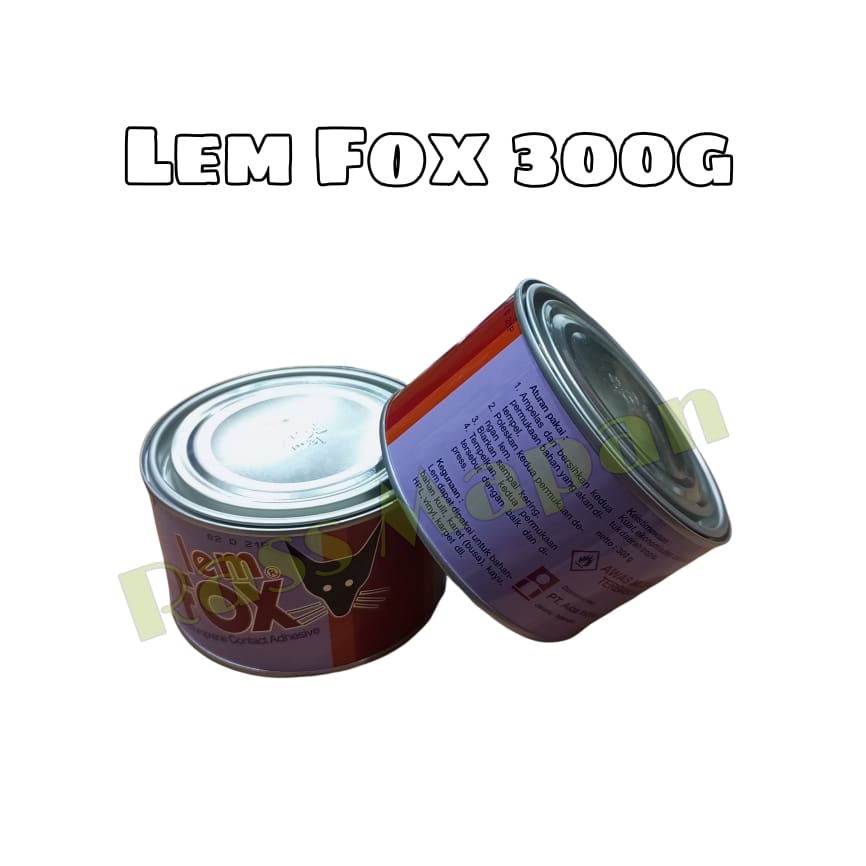 

Lem Fox Kuning Lem Kayu 300gr.