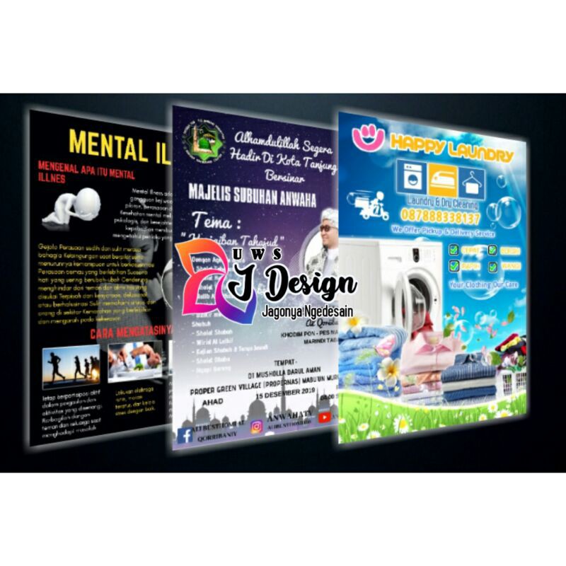 

DESAIN POSTER LEAFLET BROSUR