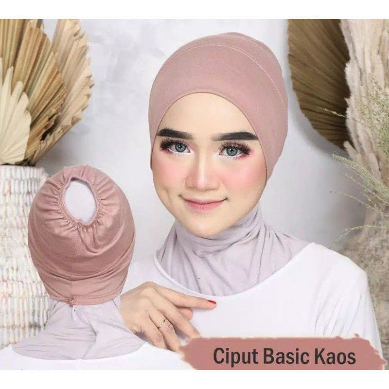 Ciput Hana Kaos Premium Inner Model Kupluk Termurah dan Terbaru Nayla Hija'b