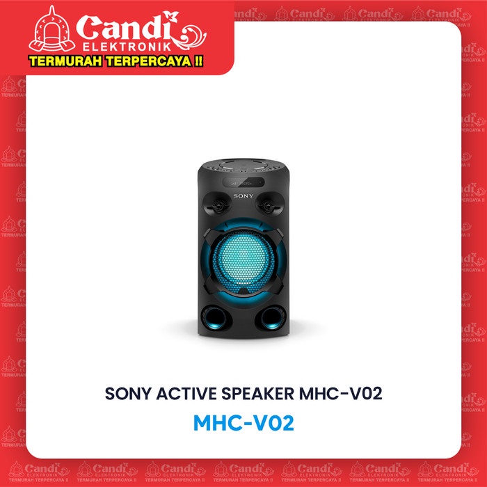 SONY ACTIVE SPEAKER MHC-V02 BLUETOOTH MHCV02