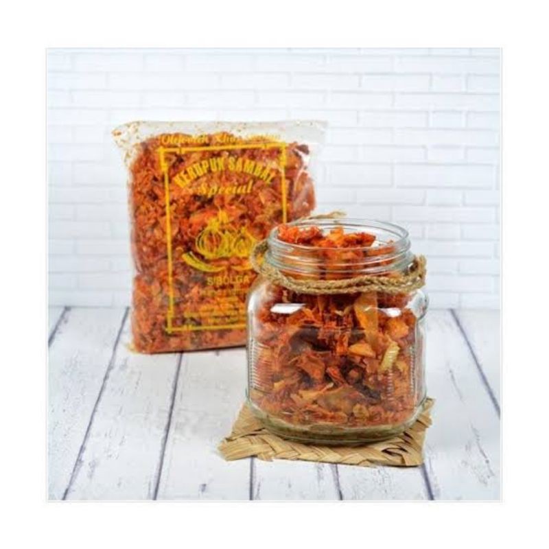 

keripik singkong SIBOLGA (kerupuk sambal Spesial) 500gr