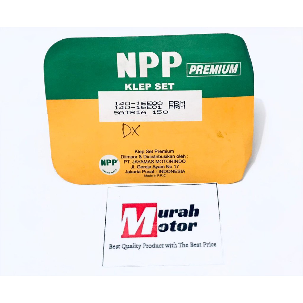 KLEP NPP PREMIUM SATRIA FU-150