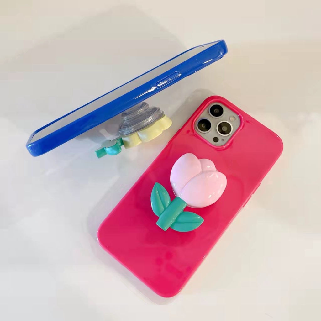 Case Pelindung Bahan Silikon Tpu Motif Bunga Jelly Untuk iPhone 13 13pro 13prm 11 7Plus 8Plus Xr XS 13 12 Pro Max