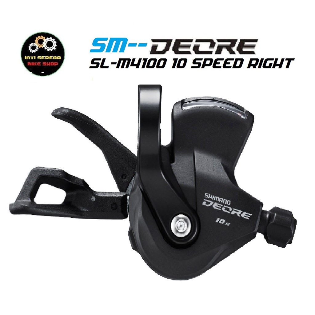 Shifter deore m4100 10 speed include inner dan outer cable pengganti deore m6000 t6000 m5100 shimano