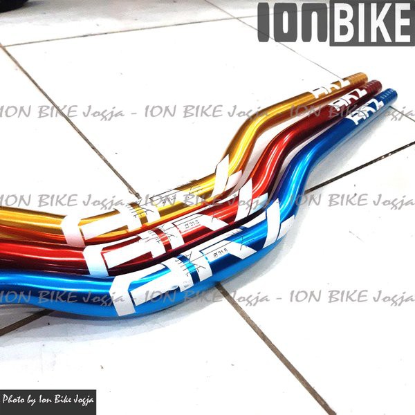 READY   Stang Handlebar Sepeda MTB Oversize ARZ Rise 35 Panjang 785mm Alloy Ringan Tinggi Nyaman New