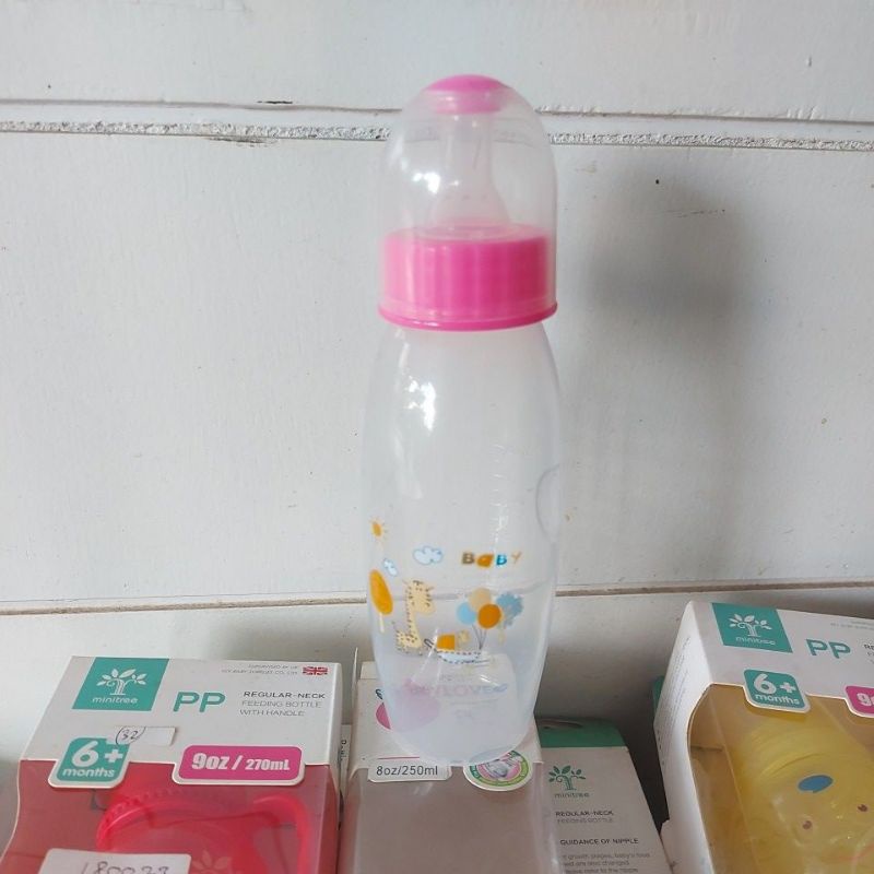 BOTOL SUSU BABY LOVE TANPA GAGANG PA300 ISI250ML