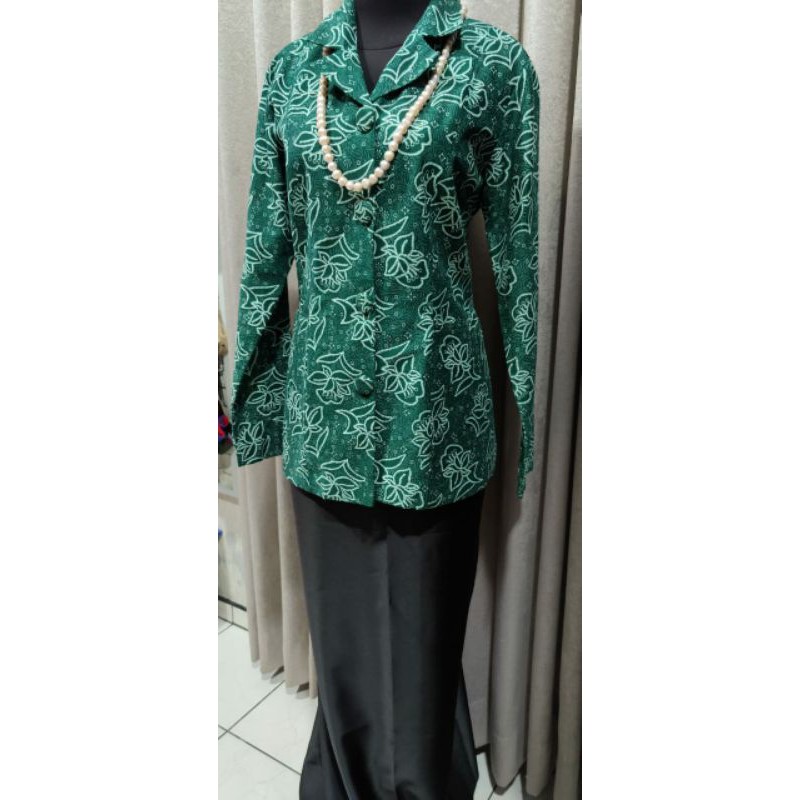 blazer batik pkk seragam pkk / baju batik pkk terlaris