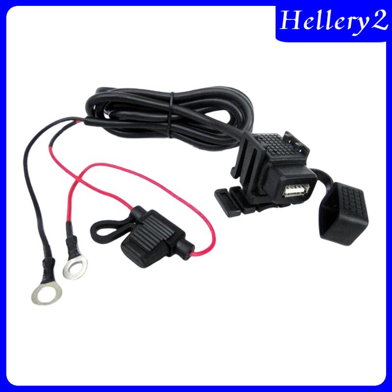 Motorcycle Phone Charging Cable Socket Cable USB Adapter Cable for Phone