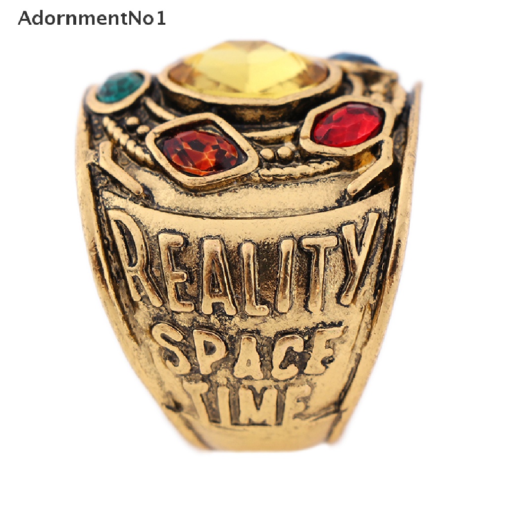 (AdornmentNo1) Cincin THANOS Infinity Gauntlet POWER Ring Avengers Untuk Pria