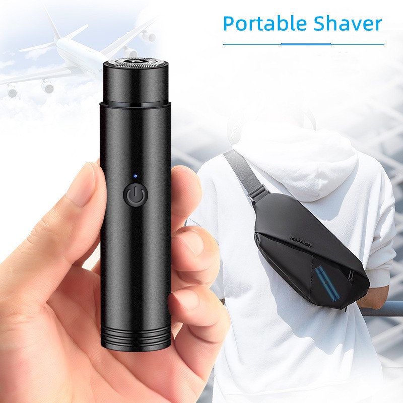 Alat Cukur Elektrik Mini Portable Rechargeable Untuk Pria