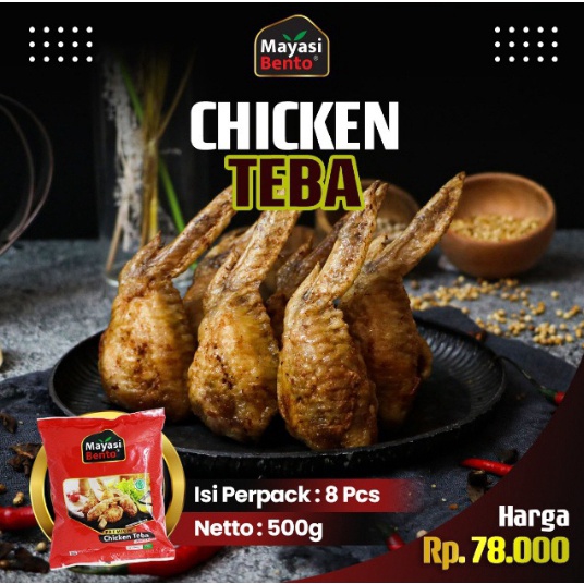 

Mayasi Bento Chicken Teba 500gr