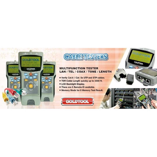 LAN tester Goldtool TCT-2690PRO