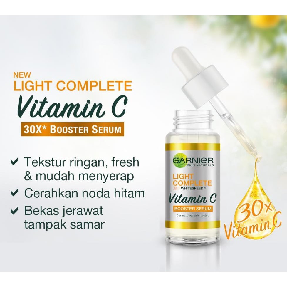 GARNIER Bright Complete Vitamin C Booster Serum 30ml