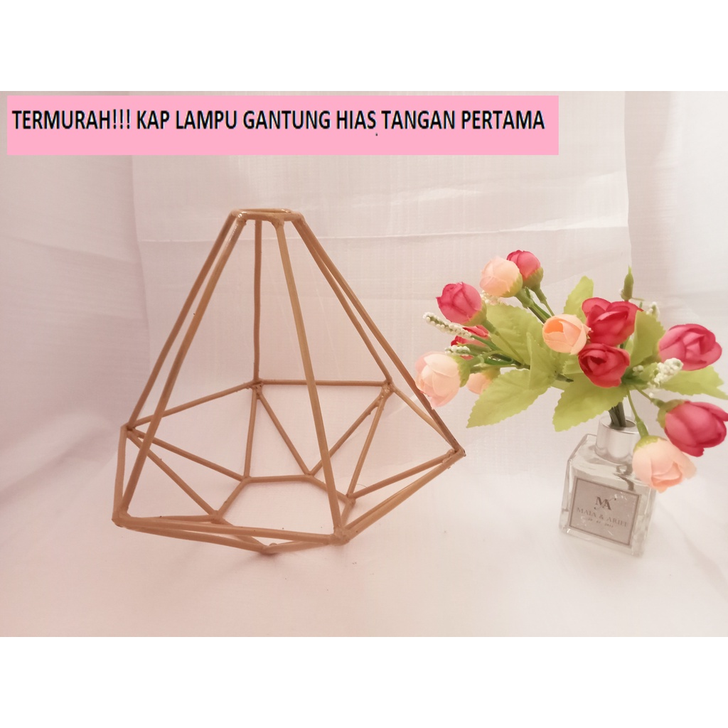 Kap diamond kap lampu gantung dekorasi