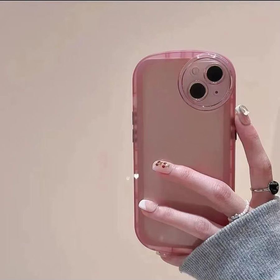 Casing Transparan Oppo A17 A16 A95 A76 A96 A15 A15s A17K A54 A74 A3s A12E A7 A5s A12 A11K A9 A5 A53 A33 2020 A11 A35 A32 A16s Macaron Perlindungan Lensa Melingkar Anti Jatuh Soft Cover