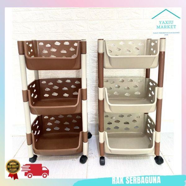Rakku Rak Susun Serbaguna Rak Mainan Rak Multifungsi Rak Buena 4 Susun