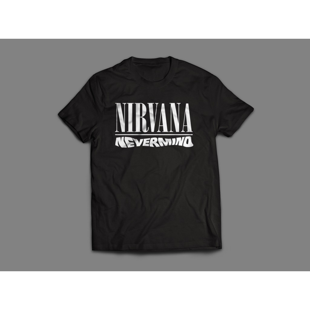 NIRVANA NEVERMIND BAND MERCH TSHIRT