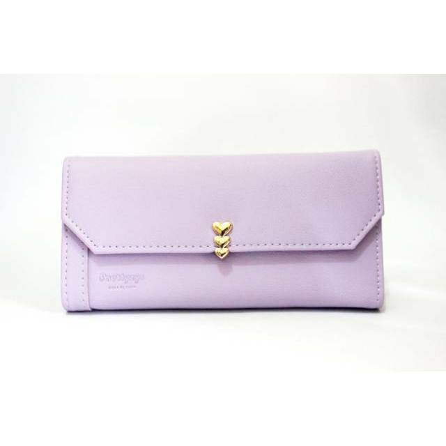 DOMPET WANITA PRETTYZYS LOVE UNGU