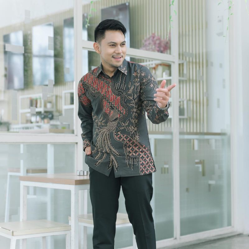 Luxury batik dobby lengan panjang