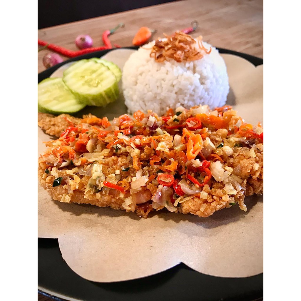 

Ayam geprek Rempah