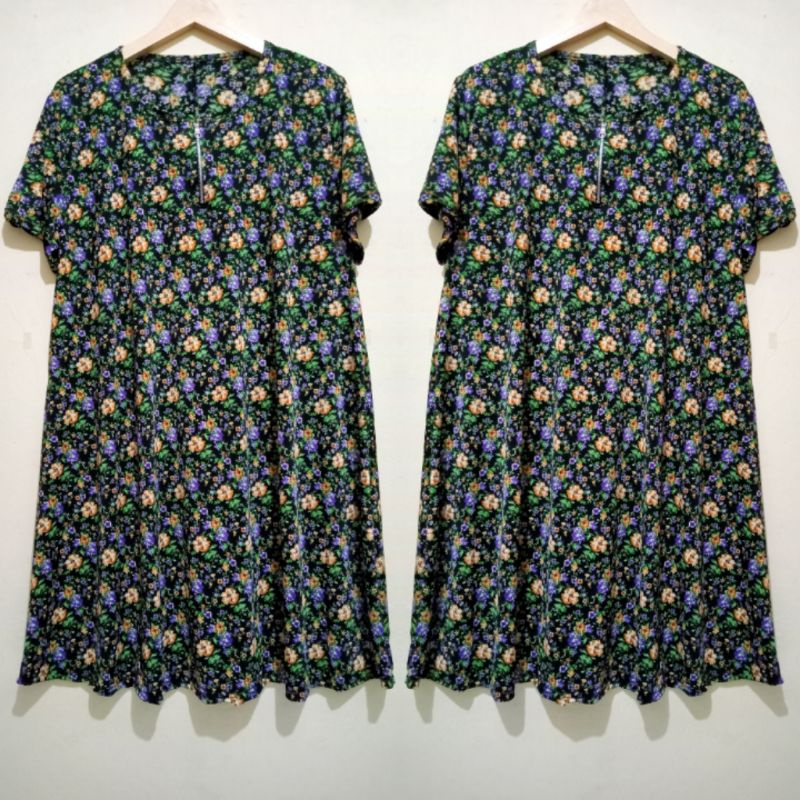 DASTER MIRA JERSEY SUPER JUMBO DRESS MAYUNG MURAH