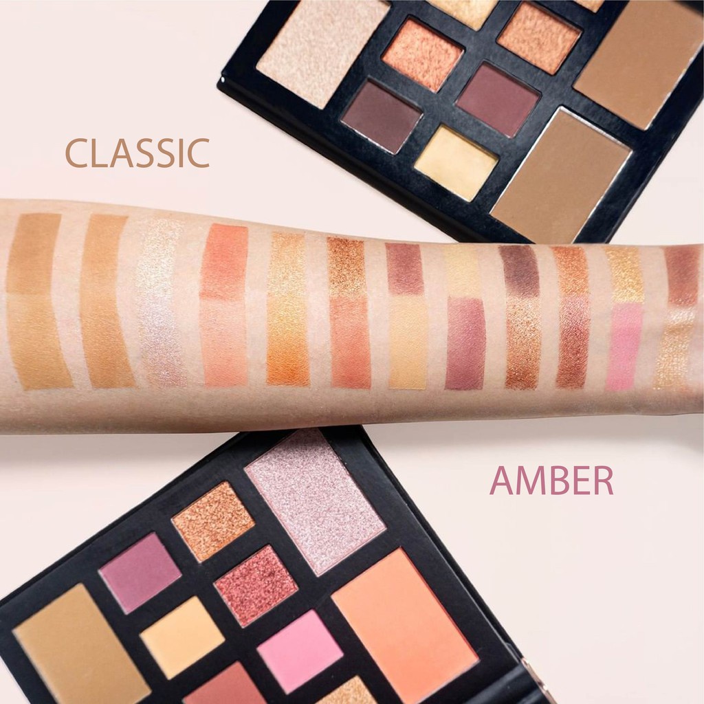 SALSA Rhapsody Face Palette - Palet Eyeshadow Blush On Contour Highlighter