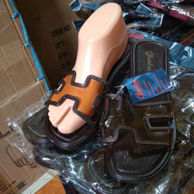 Sandal Slop Dewasa Humble Glass - Glanzton-Coklat