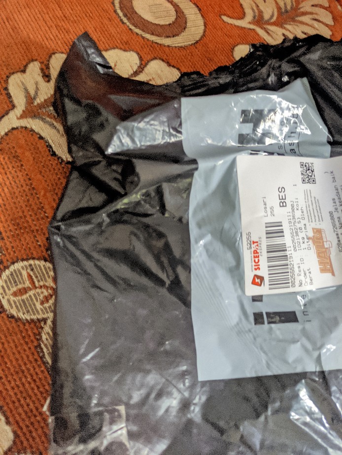 Trolistore Xxl Grosir Batik Wanita Motif Kelam Batik Cewek Wanita Lengan Panjang Warna Hitam Putih