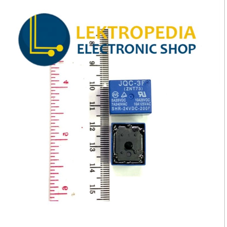 Relay 24v 5pin 24 v volt 5 p pin kaki DC24V 24volt 5kaki 5p Murah