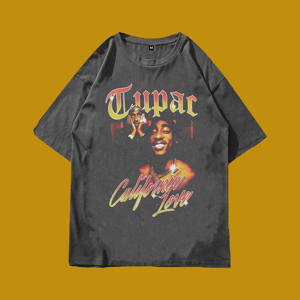 2PAC SHAKUR RAP TEE STYLE OVERSIZE