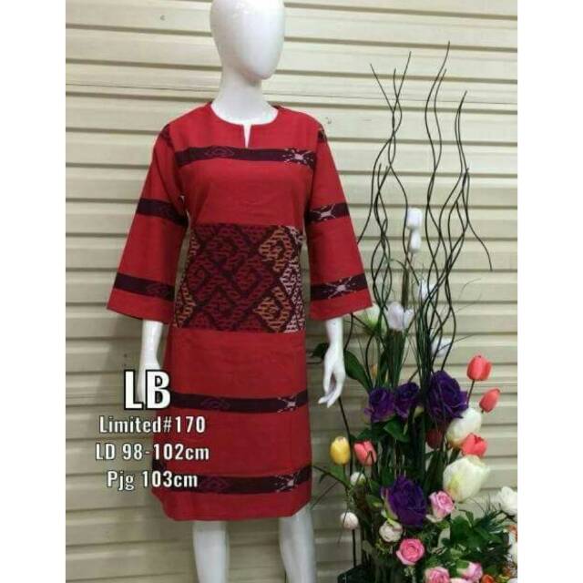 Dress tenun toraja