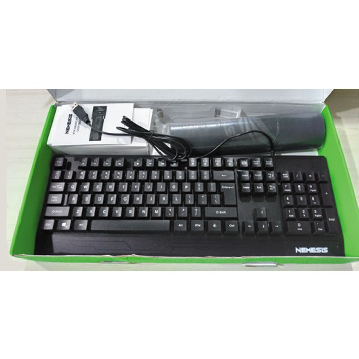 KEYBOARD MOUSE GAMING COMBO NYK NEMESIS DRAKE KC- 300