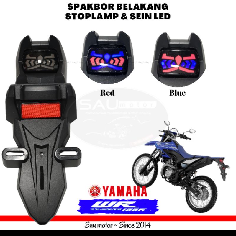 Saumotor Spakbor Lampu Belakang Wr 155 Lampu Stop 3 In 1 Led Wr Spakbor Wr155
