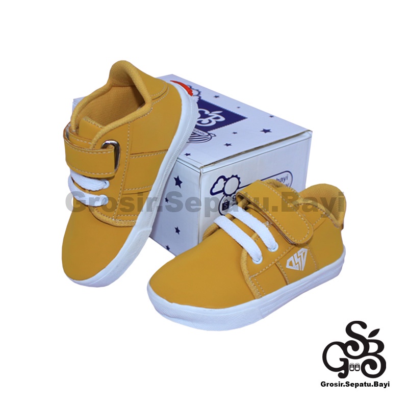 sepatu sneakers anak sepatu anak laki laki sepatu anak perempuan model casual strap kids KUNYIT ringan fleksibel &amp; Anti Slip