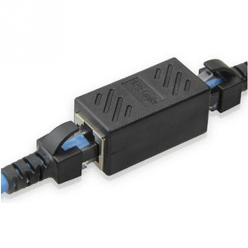 RJ45 Female to Female CAT6 Network LAN Extension Adapter Connector