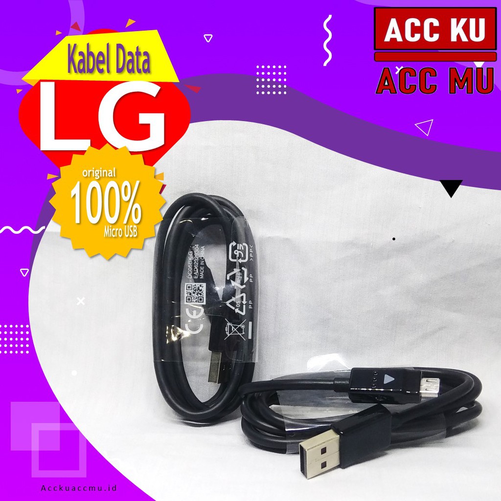 KABEL CHARGER / KABEL DATA  MICRO USB KABEL DATA LG ORIGINAL MICRO