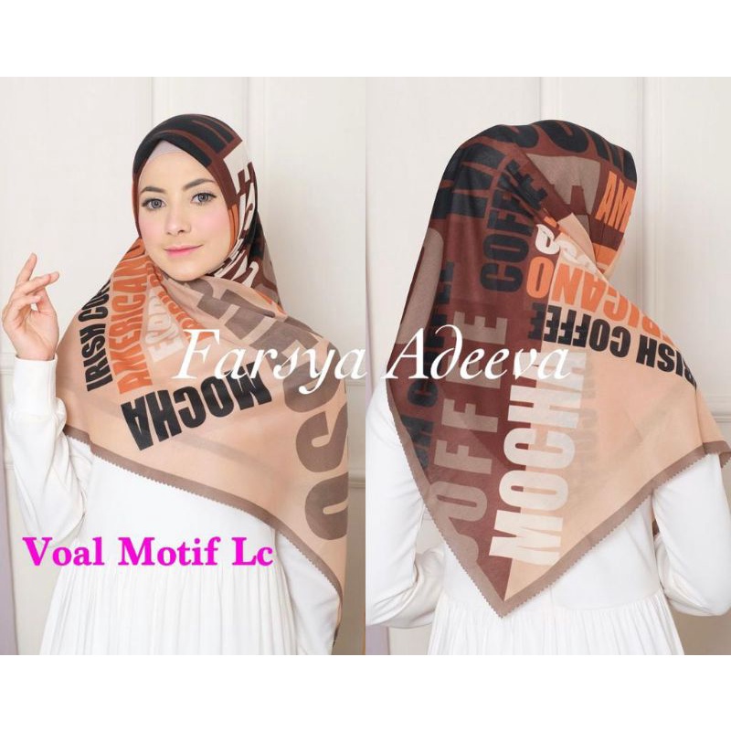 hijab koran/jilbab koran/kerudung koran/denay koran||park 1-Coffe bata