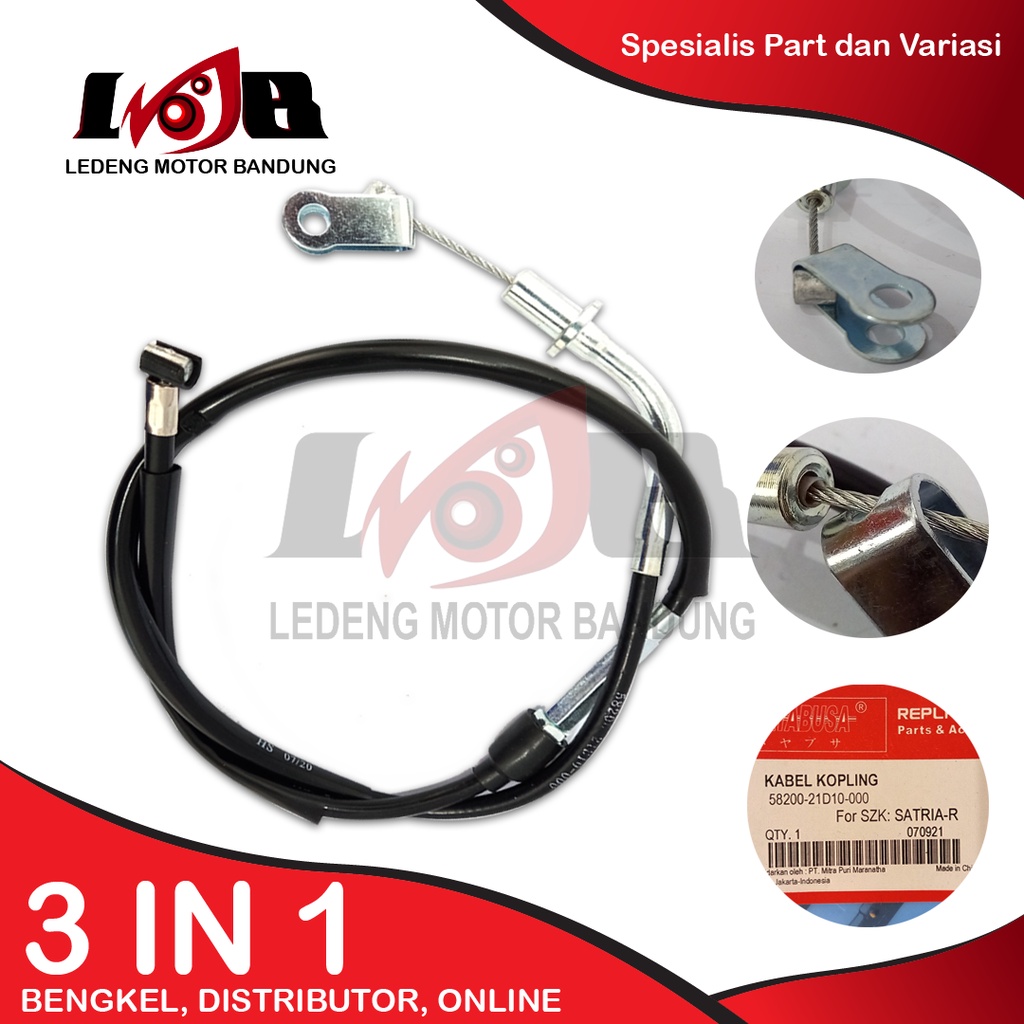 Kabel Kawat Kopling Satria 120-R 2 Tak Hiu Kupling Clutch Comp Cable Suzuki