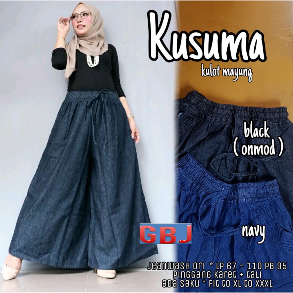 UMMI KUSUMA KULOT MAYUNG JEANS JUN GBM