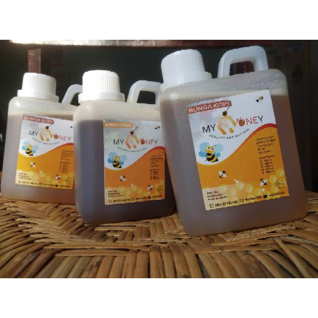 

My Honey Bunga Durian 500 ml / 0.5 L / 725 gram / Madu Asli / Madu Murni / Madu Herbal