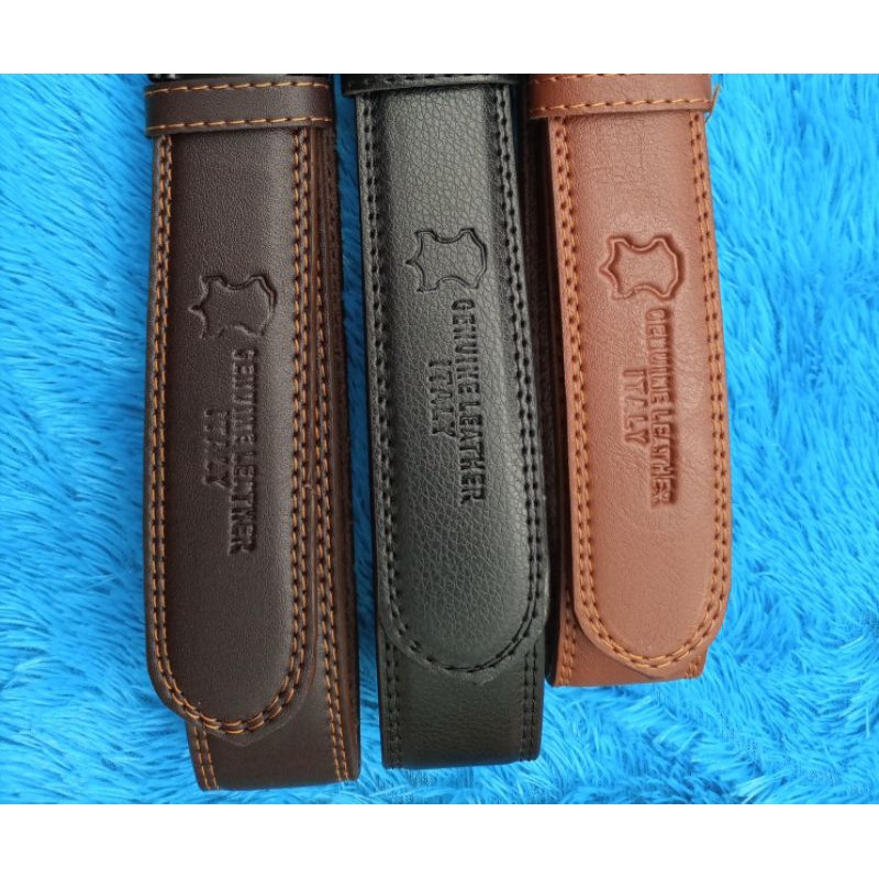 ikat pinggang peria mudel ikat pinggang kulit imitasi sabuk peria model tusuk