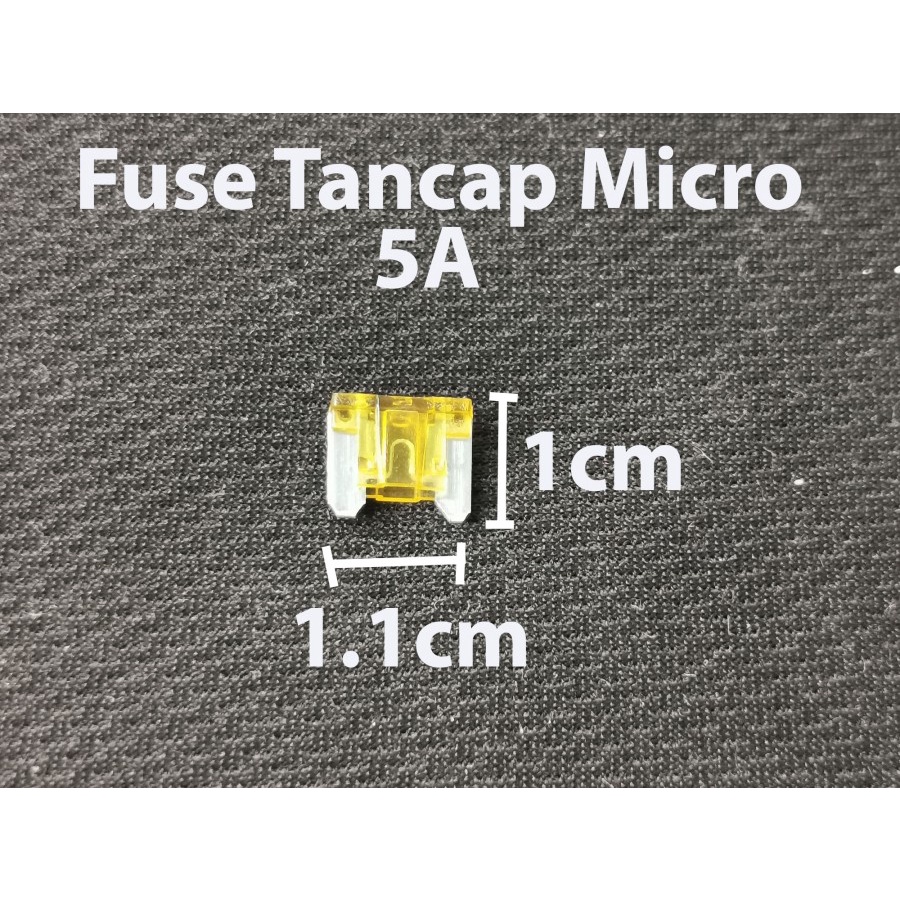 Fuse micro tancap 2A - 3A - 5A - 7.5A -10A - 15A - 20A - 25A - 30A -35A -40A mobil motor japan sekring