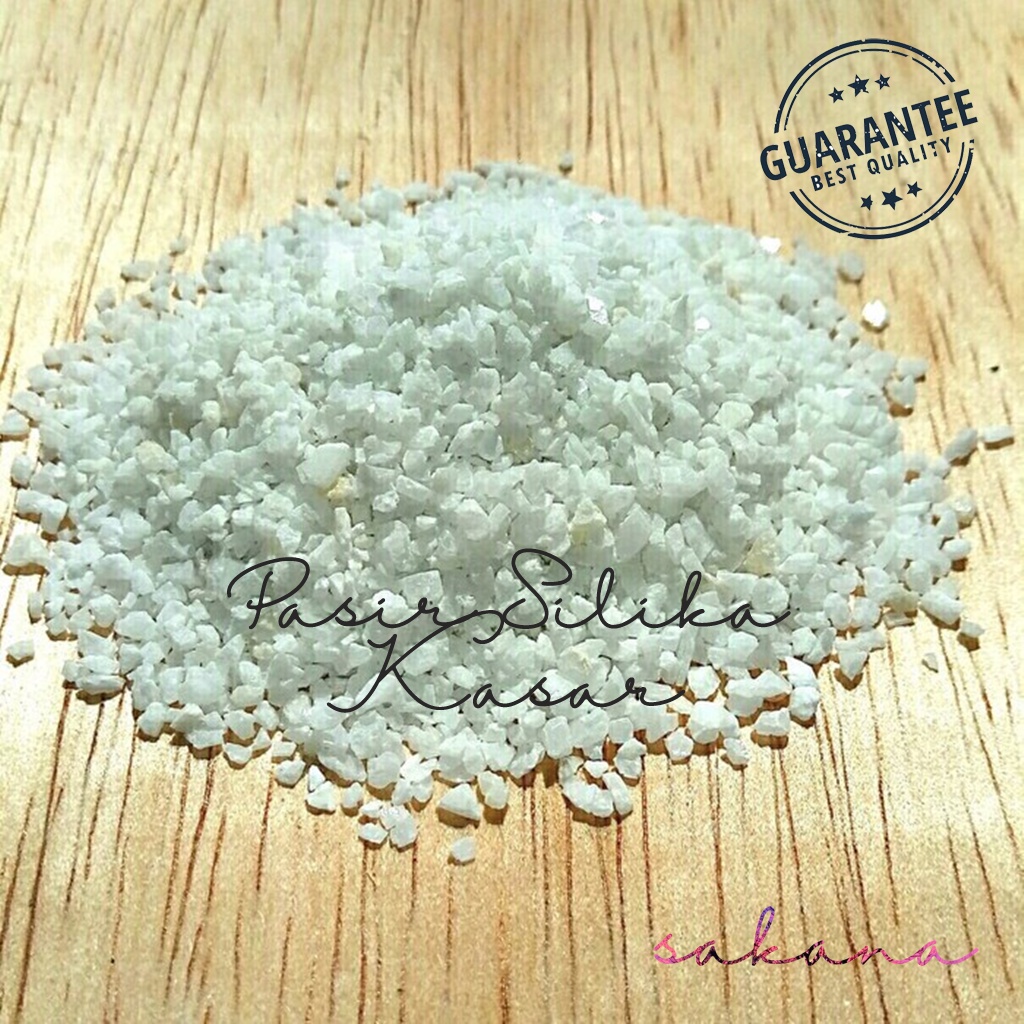 Pasir Silika Putih Aquarium Kasar
